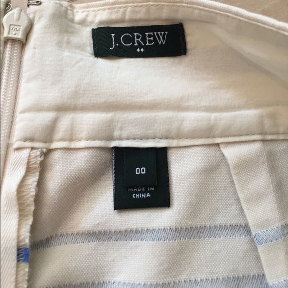 COPY - J. Crew Striped Skirt - Picture 3 of 3